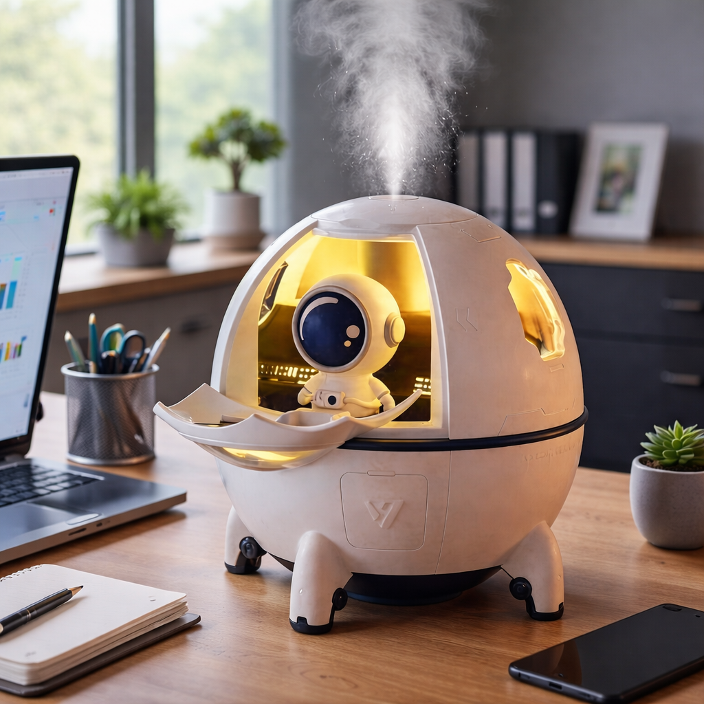 Humidificador de Aire Cápsula Espacial